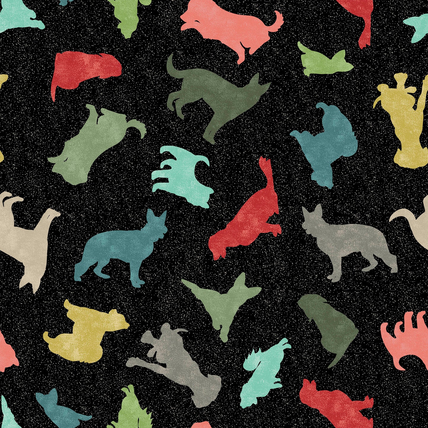 Arrow Hydraulic Chair Dog's Woof Fabric