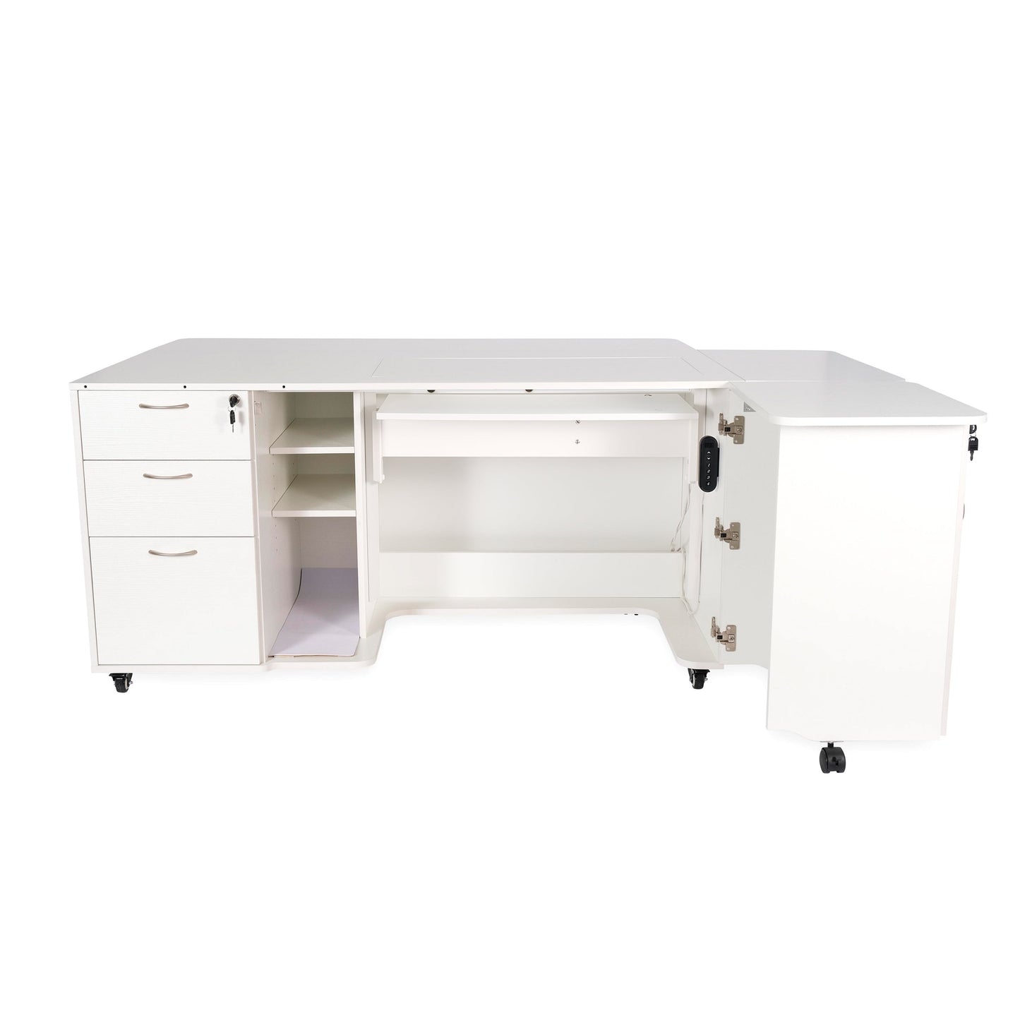 Sydney XL Dual Rail Electric Sewing Cabinet