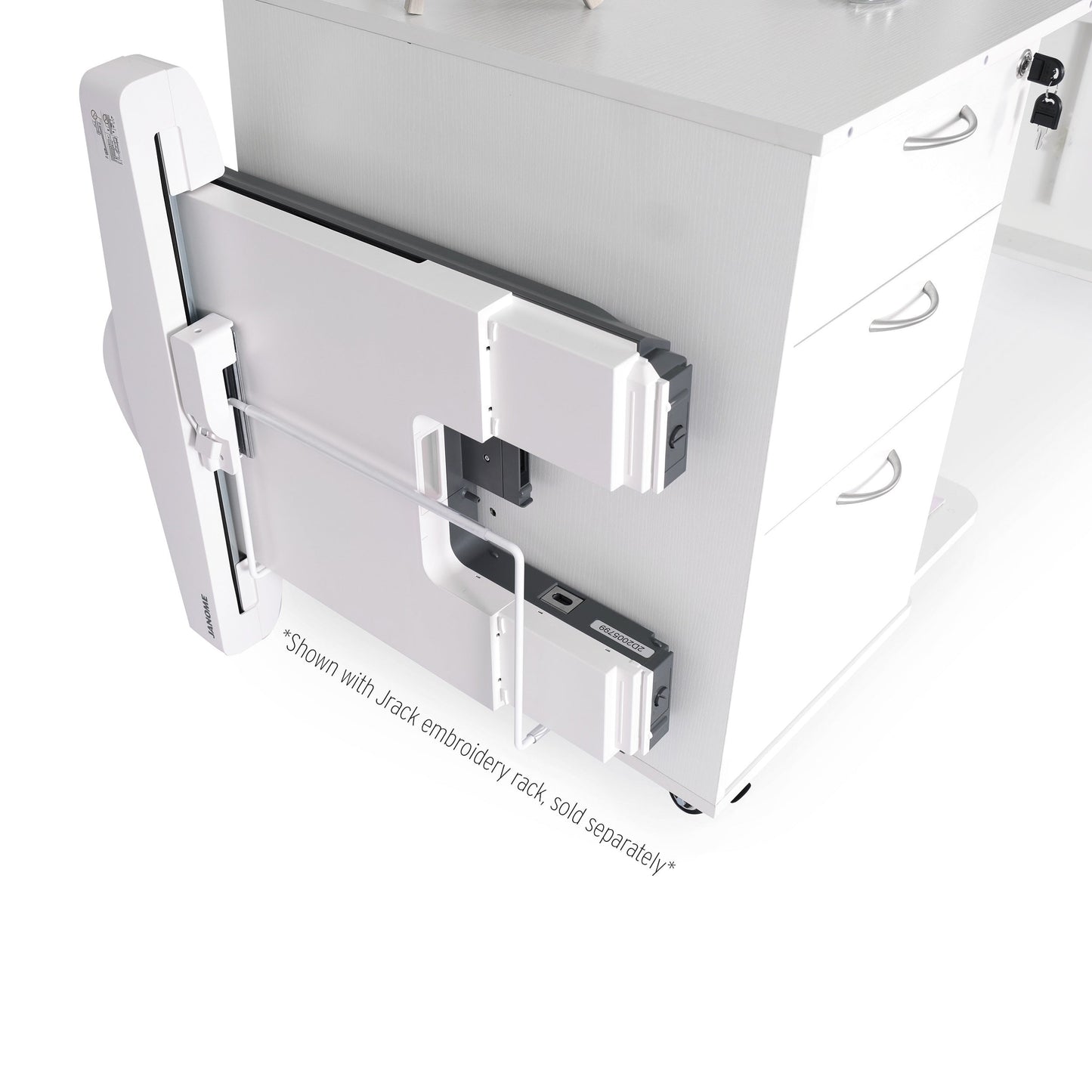 Sydney XL Dual Rail Electric Sewing Cabinet