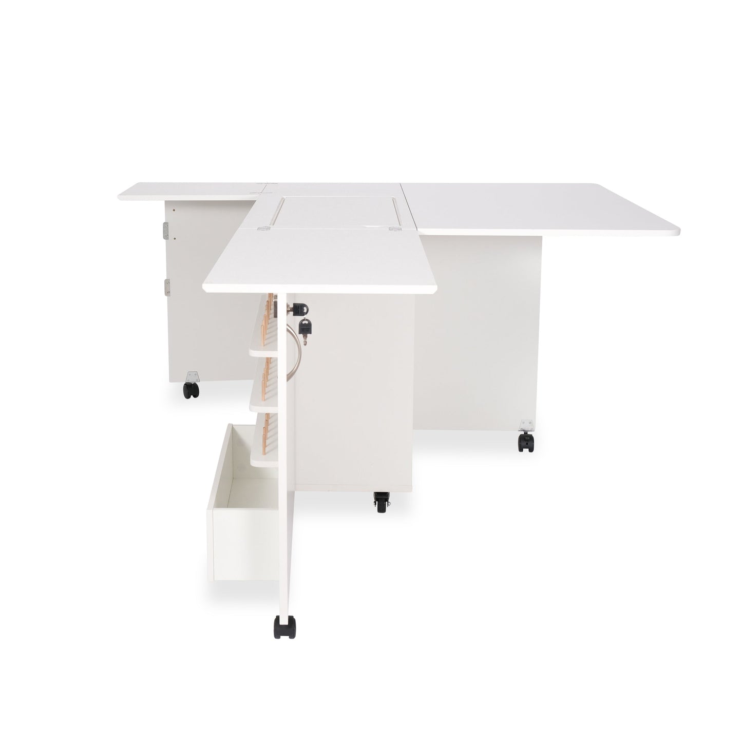 Wallaby Dual Rail Electric Lift Sewing Cabinet **Free Kiwi with Purchase Extended through October 15th**