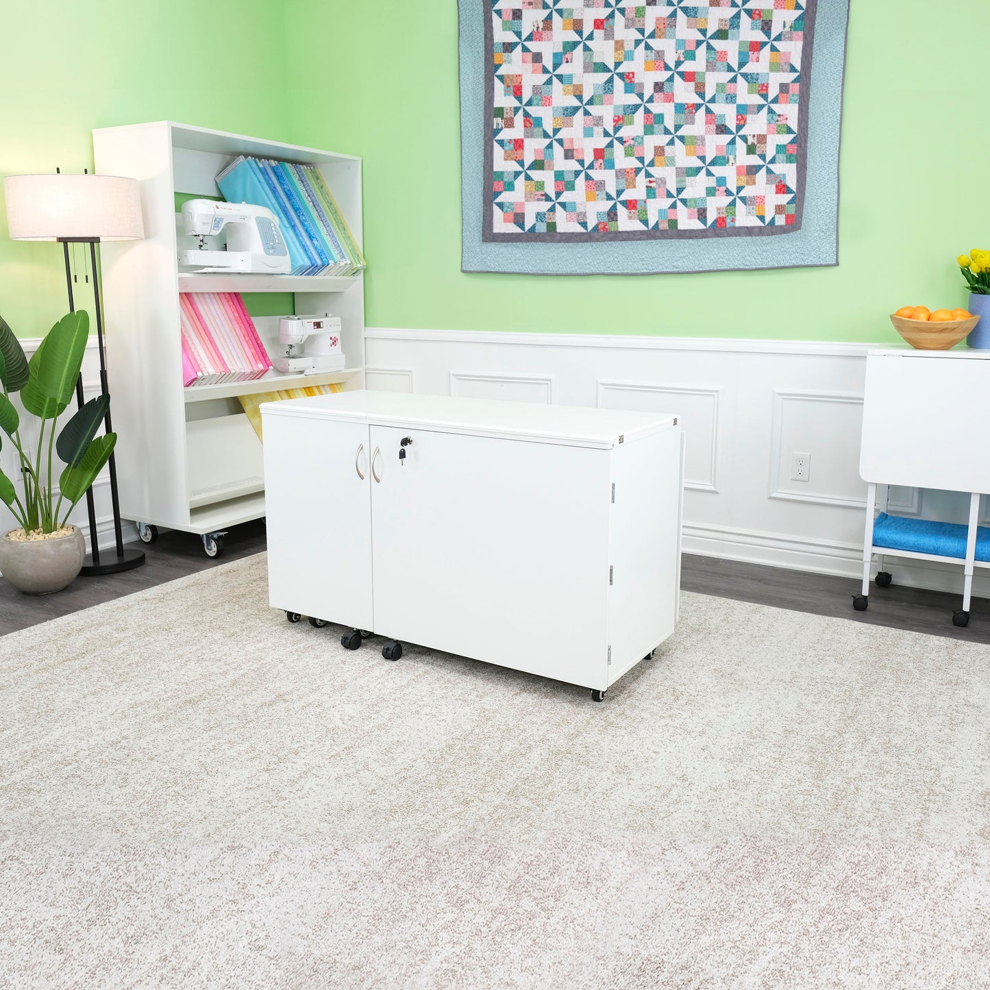 Kangaroo Aussie Sewing Cabinet White