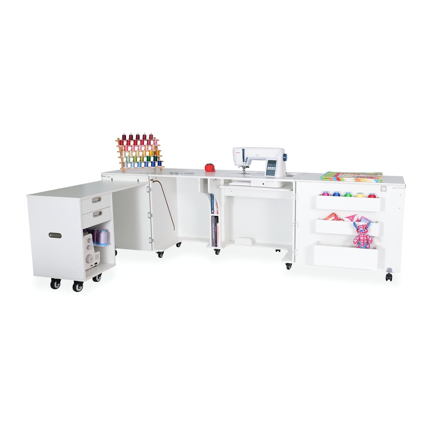 Kangaroo Aussie Sewing Cabinet White