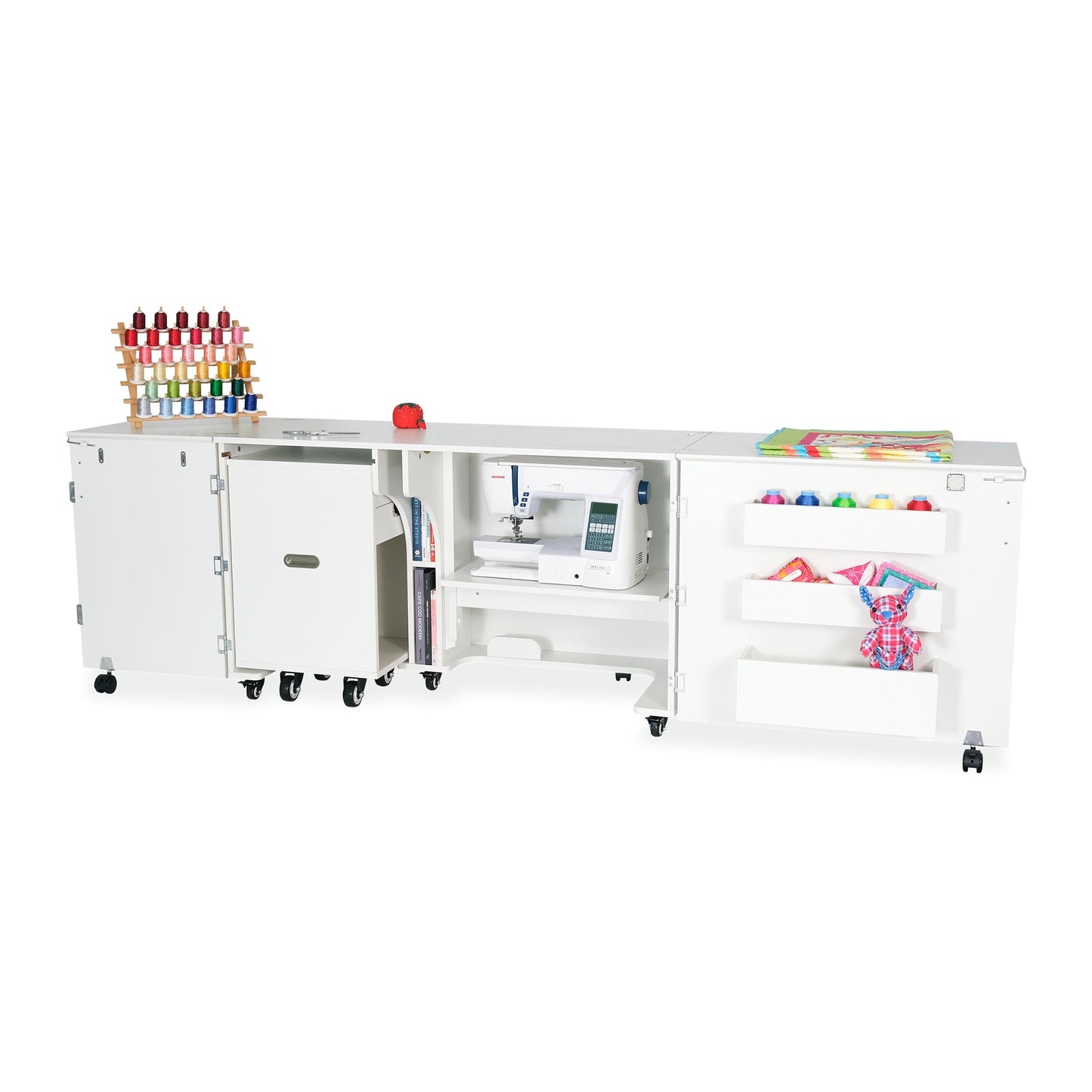 Kangaroo Aussie Sewing Cabinet White