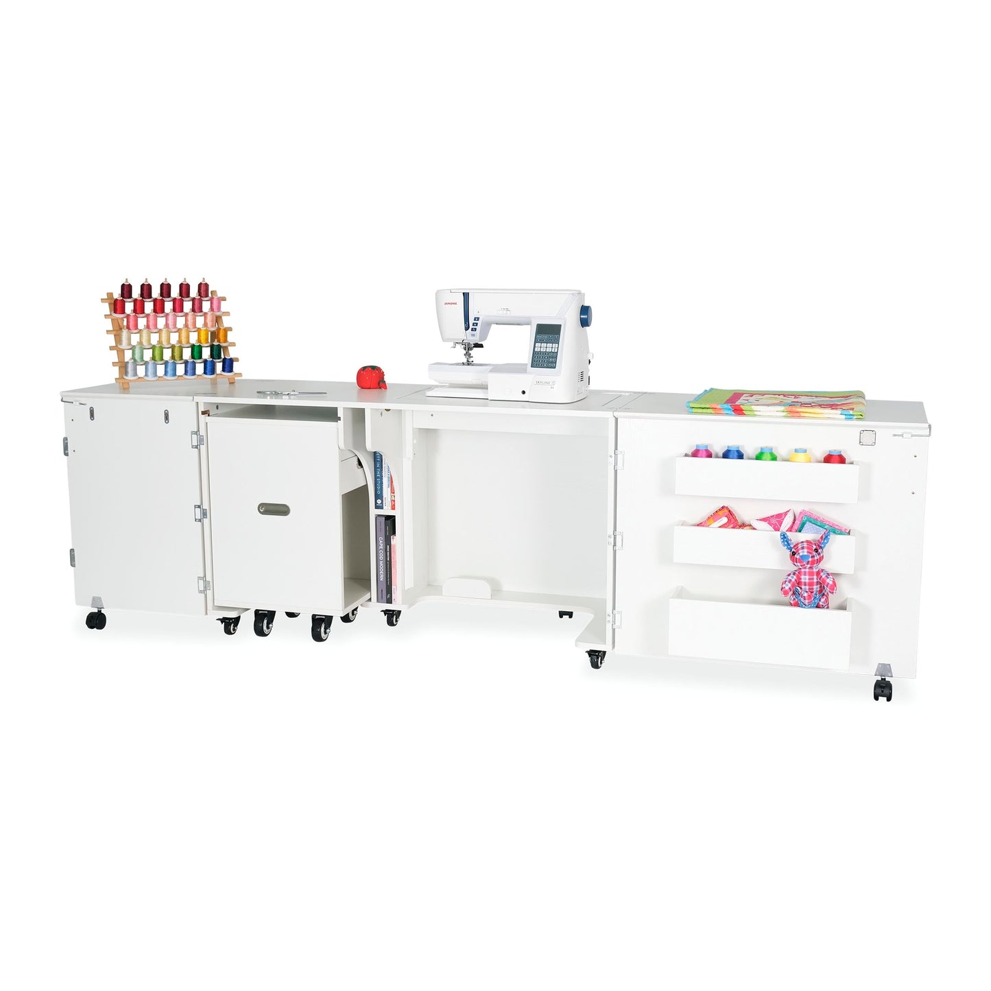 Kangaroo Aussie Sewing Cabinet White