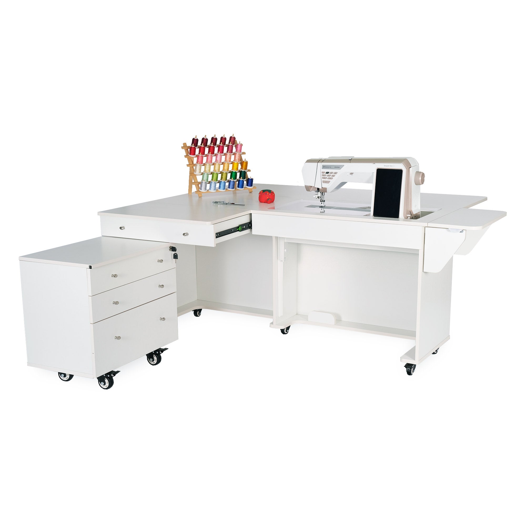 Kangaroo & Joey XL Hydraulic Lift Sewing Cabinet – She Sewing Tables