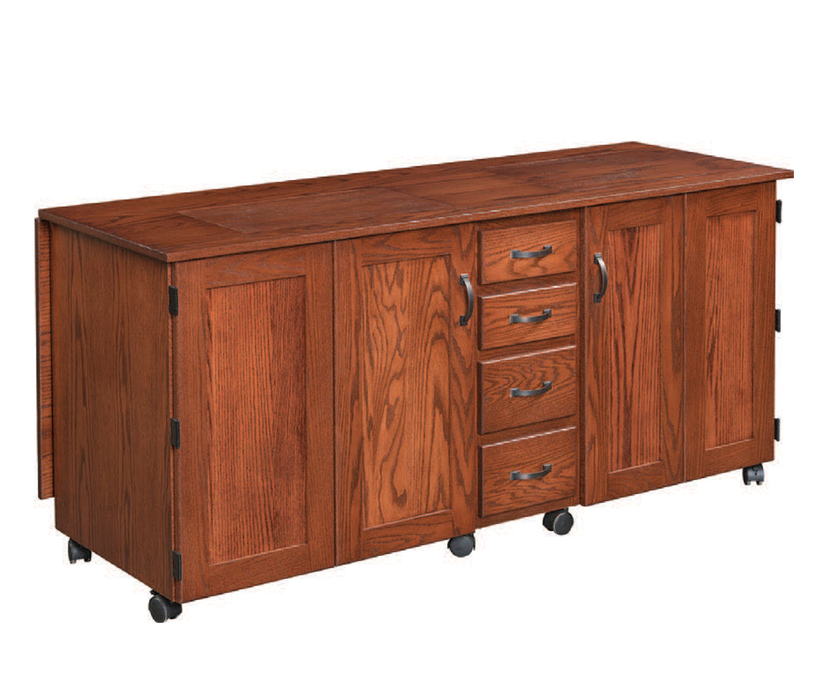 Timberside Woodworking 192FT Sewing Serger Cabinet