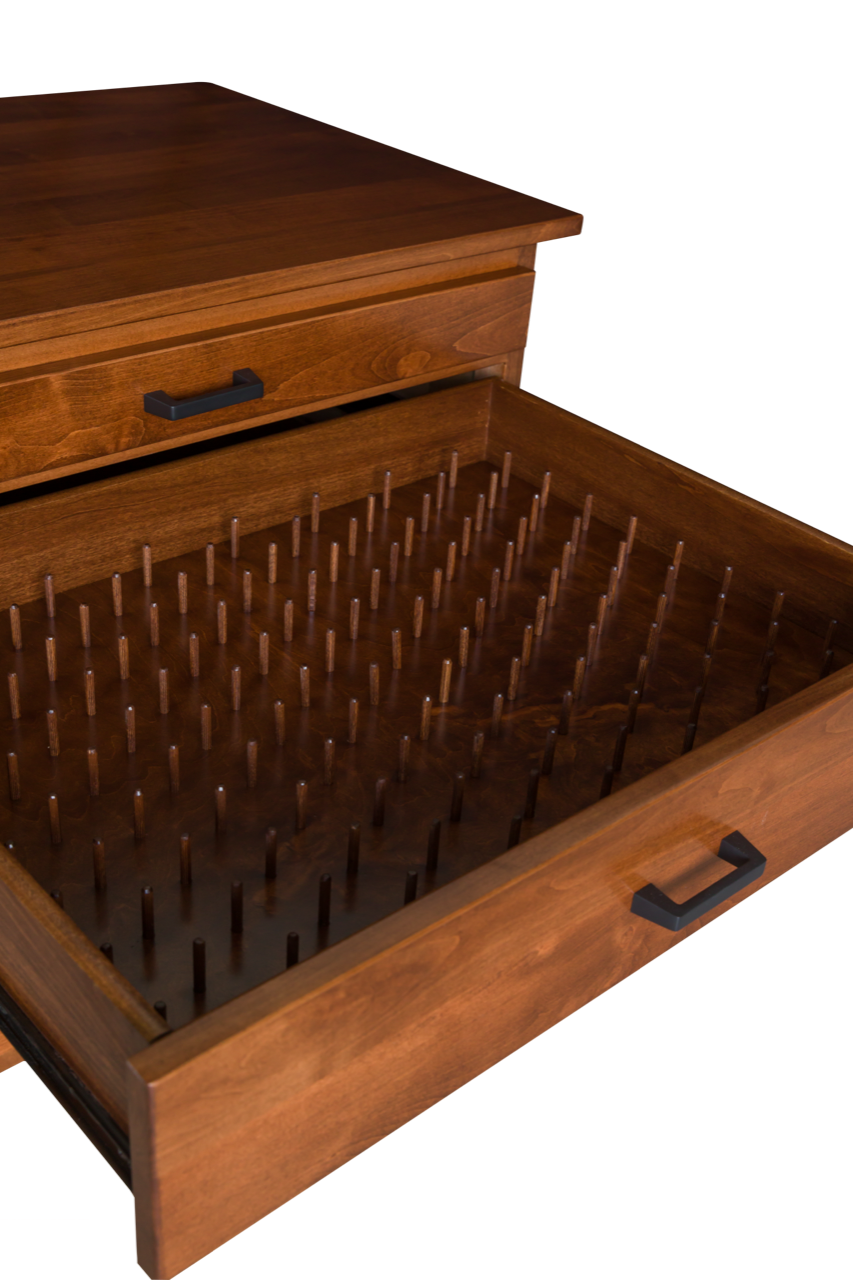 Flat Ridge Embroidery Module Storage Cabinet