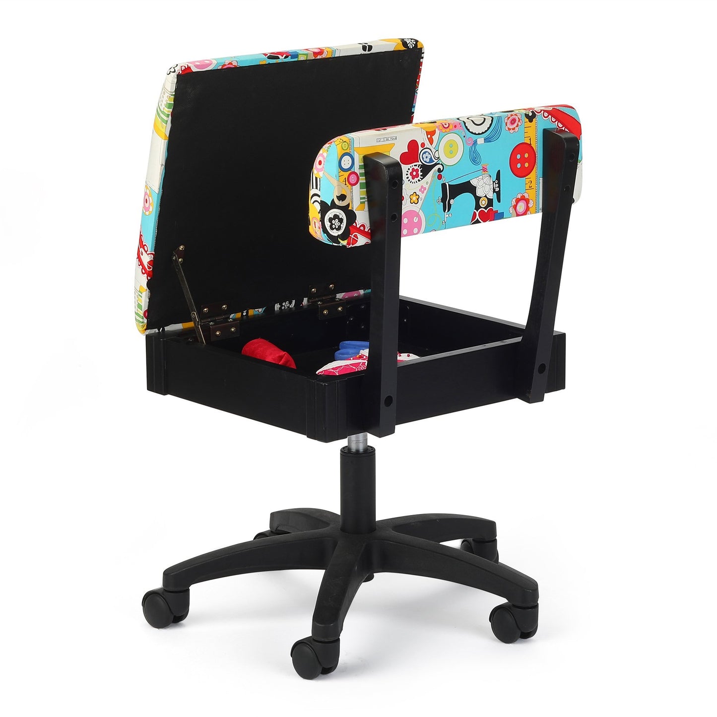 Arrow Adjustable Height Hydraulic Chairs for Sewing and Crafts - She Sewing Tables