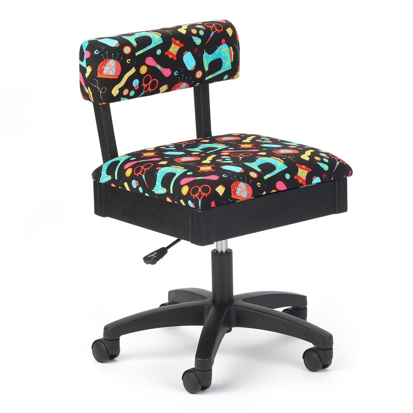 Arrow Adjustable Height Hydraulic Chairs for Sewing and Crafts - She Sewing Tables