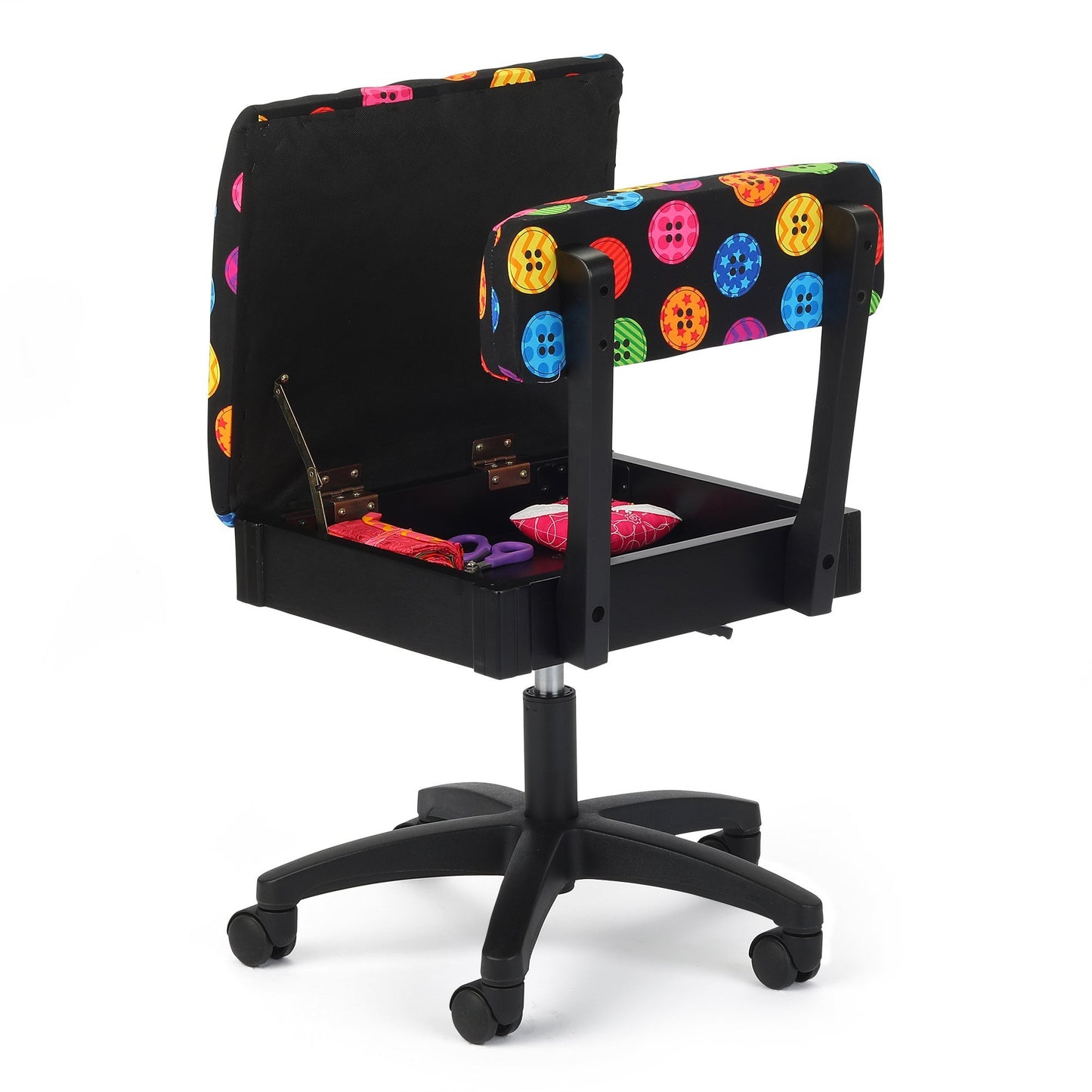 Arrow Adjustable Height Hydraulic Chairs for Sewing and Crafts - She Sewing Tables