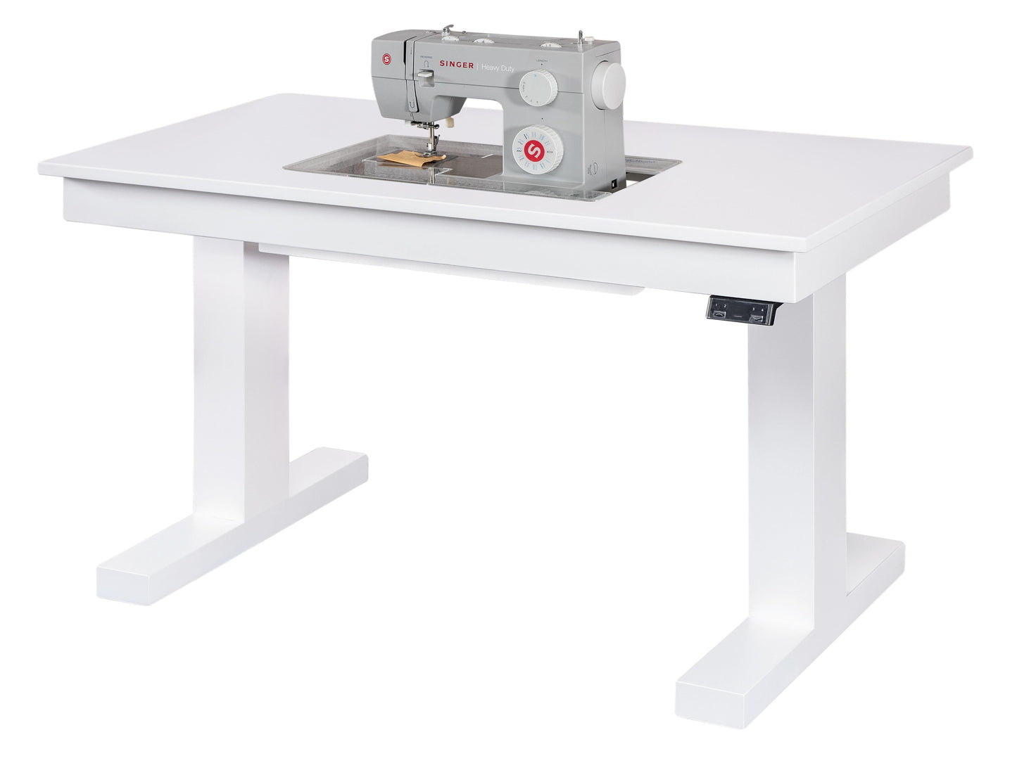 Yoder's Woodworking Adjustable Height Sewing Table S700