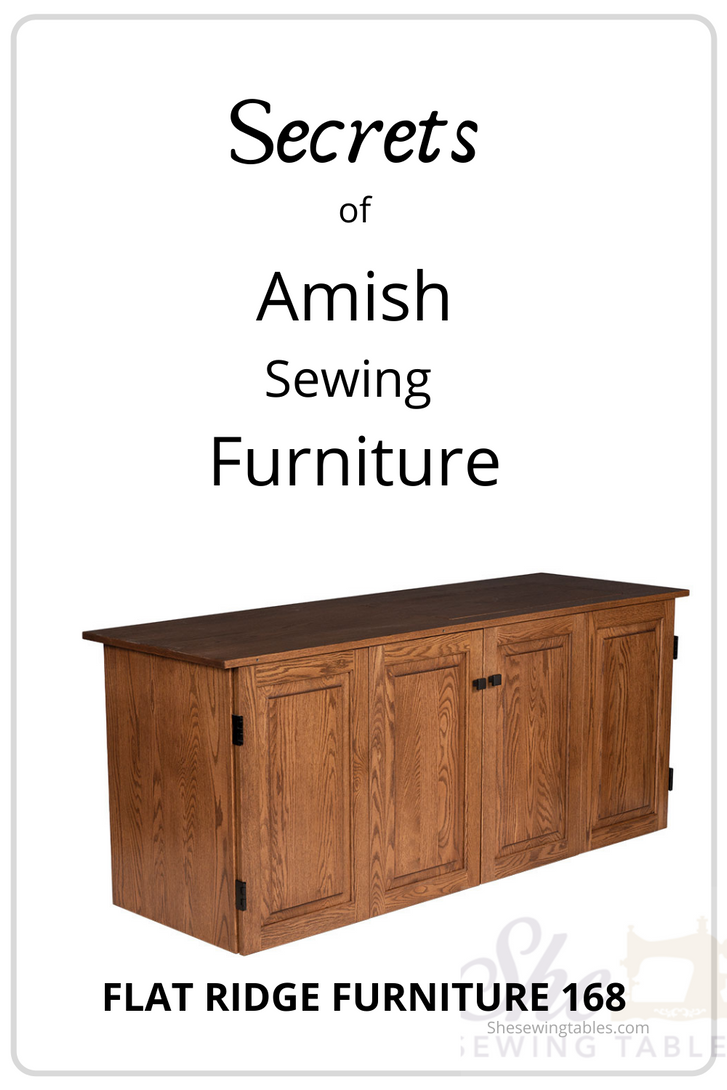 Yoder's Woodworking Craft Cabinet, Cutting Table Amish Furniture Custo –  She Sewing Tables