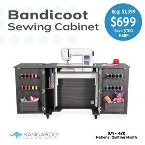 SALE Bandicoot Sewing Cabinet