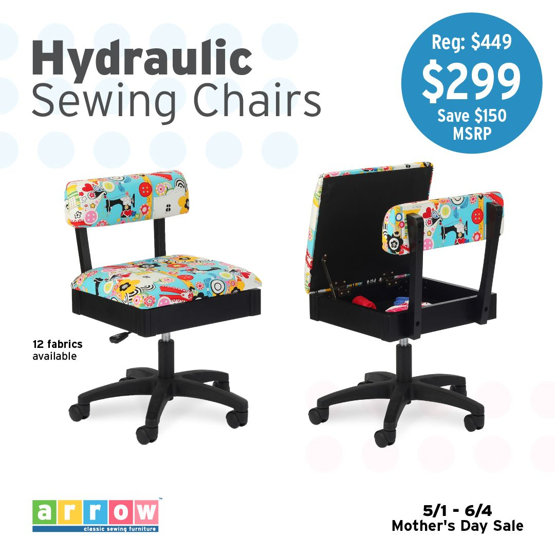 Arrow Hydraulic Sewing Chair SALE