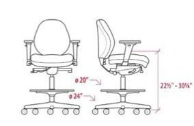Sew Cozy Drafting Chair