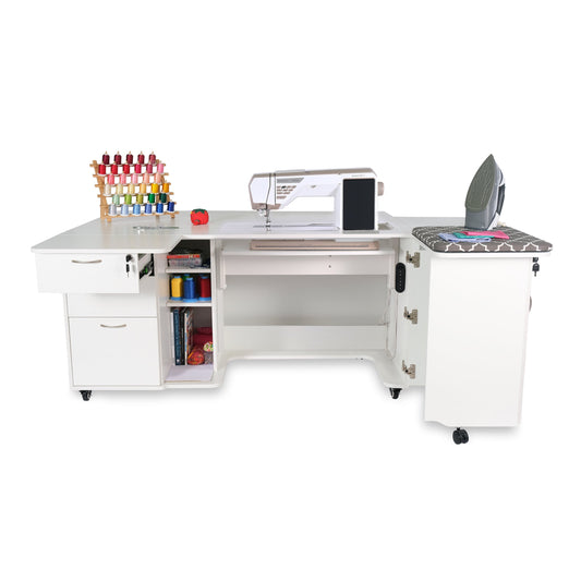 Sydney XL Dual Rail Electric Sewing Cabinet
