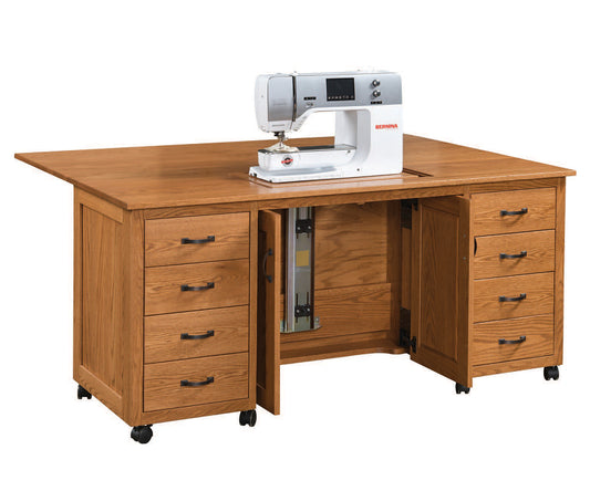 Timberside Woodworking 193FT Flat Top Sewing Cabinet