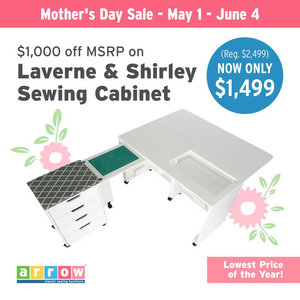 Laverne & Shirley Sewing Cabinet Sale