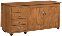 Timberside Woodworking 130-FT Flat Top Pocket Drawers Closed