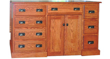 Timberside Woodworking Deep Sewing Cabinet 180 Closed