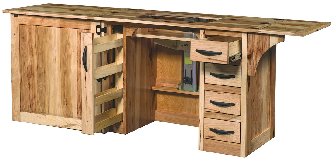 Timberside Woodworking 130-FT Flat Top Pocket Drawers – She Sewing Tables