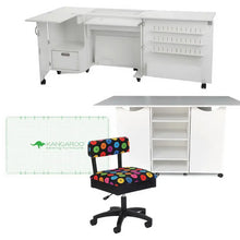 Wallaby II Set with Kookaburra Cutting Table, Cutting Mat and Hydraulic Chair