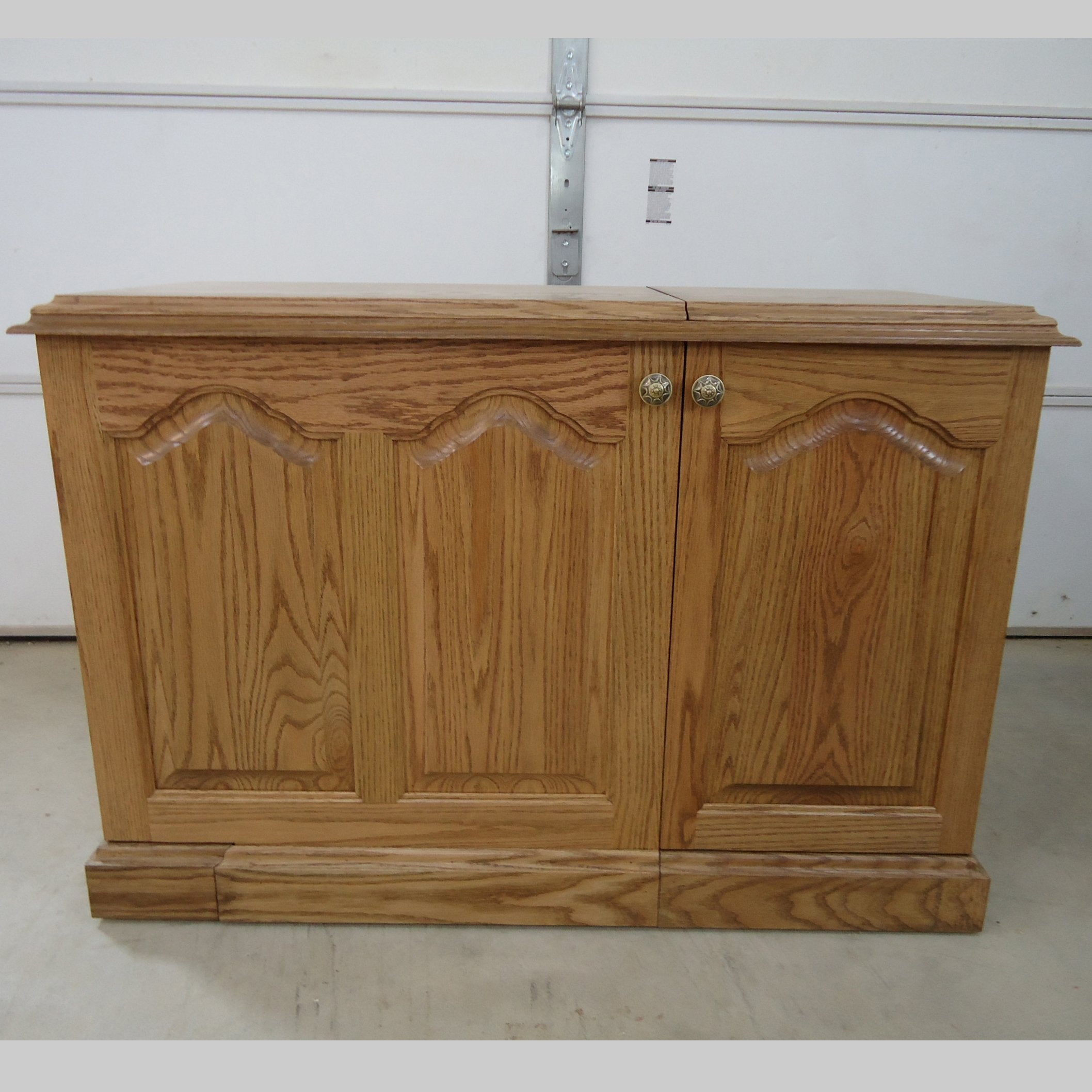 Yoder's Woodworking Craft Cabinet, Cutting Table Amish Furniture