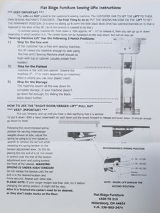 Flat Ridge 165 Sewing and Serger Combo