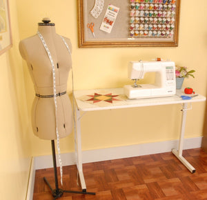 Arrow Gidget Sew-Much-More Folding Sewing and Craft Table - She Sewing Tables