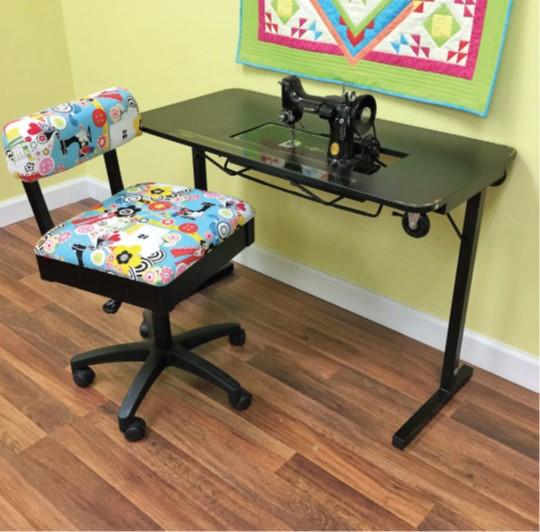 Arrow Adjustable Height Hydraulic Chairs for Sewing and Crafts – She ...