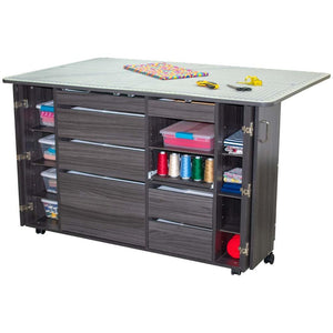 Horn  7600 Ultimate Sewing and Crafting Storage Center grey