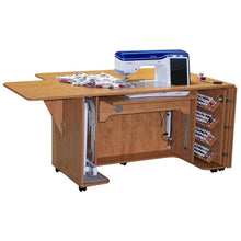 Horn Model 8050 Sewing Cabinet Sunrise Maple