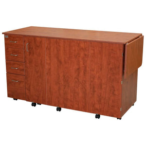 Horn 8479 Tall Combo Sewing / Quilting Cabinet closed
