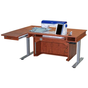 Horn 9000 New Heights Adjustable sewing cabinet sunset color