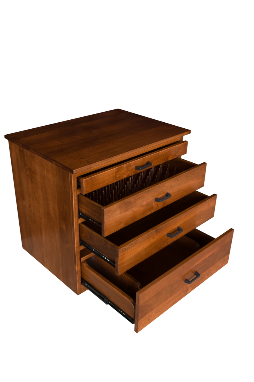 Flat Ridge Embroidery Module Storage Cabinet