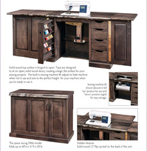 Yoder's Woodworking S906 Sewing Cabinet She Sewing Tables