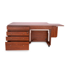 Kangaroo and Joey II Sewing Cabinet with Three Drawers Teak