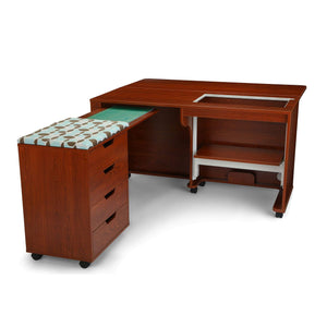 Arrow Laverne Sewing Cabinet with Shirley 4 Drawer Storage Cabinet - She Sewing Tables
