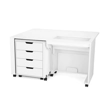 Arrow Laverne Sewing Cabinet with Shirley 4 Drawer Storage Cabinet - She Sewing Tables