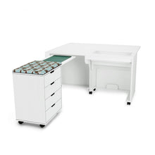 Arrow Laverne Sewing Cabinet with Shirley 4 Drawer Storage Cabinet - She Sewing Tables