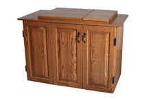 Flat Ridge Furniture Sewing Cabinet 151, closed.  Amish made