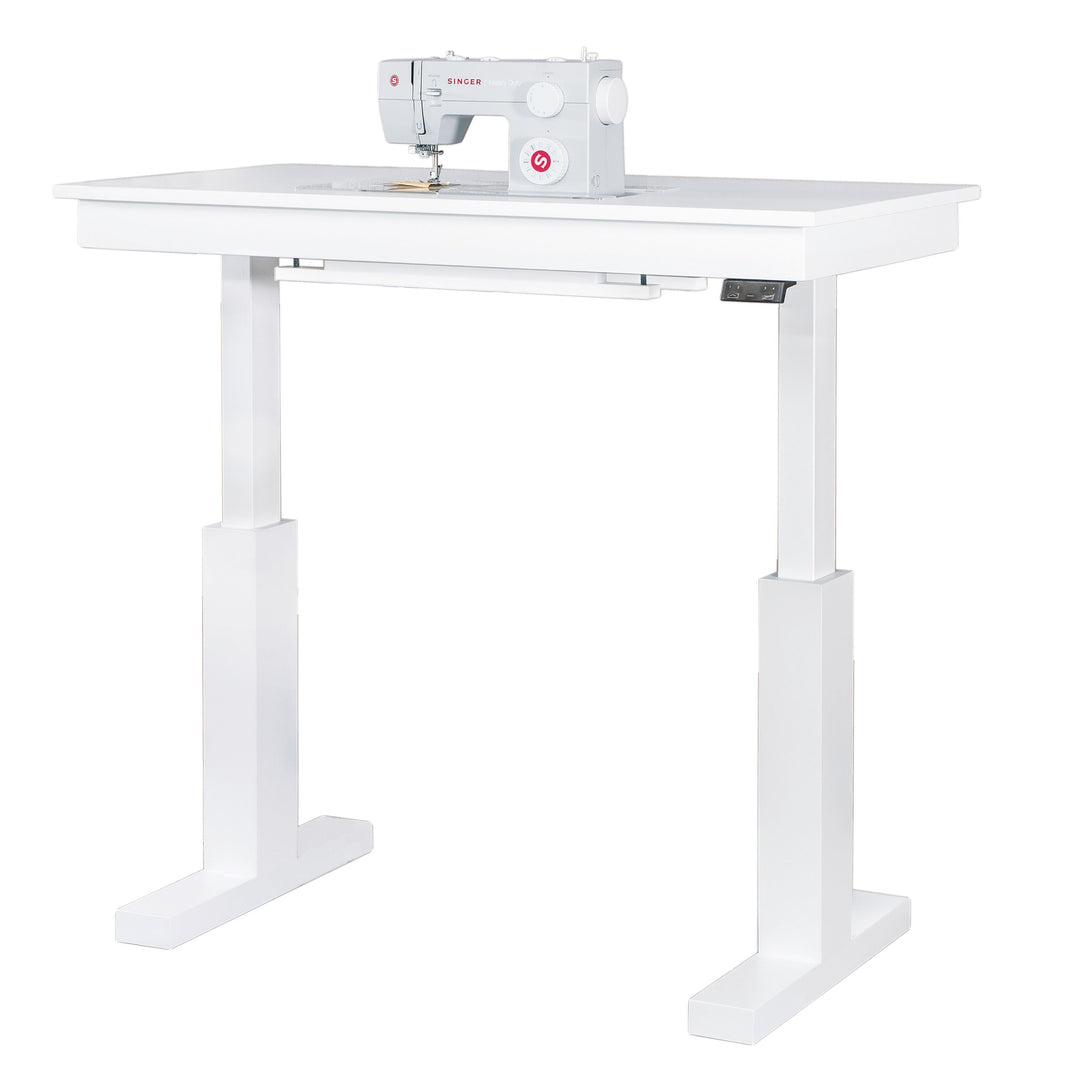 Yoder's Woodworking Adjustable Height Sewing Table S700  