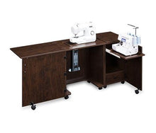 Sylvia Designs Compact Sewing Machine & Serger Cabinet-1000 - She Sewing Tables