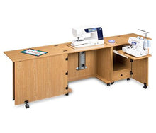 Sylvia Designs Quilting and Serger Combo Cabinet Model 1050Q - She Sewing Tables