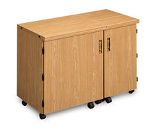 Sylvia Designs Compact Sewing Machine & Serger Cabinet-1000 - She Sewing Tables