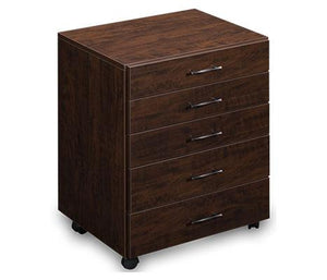 Sylvia Designs Storage Chest Rollabout with 5 Drawers – Model 490 - She Sewing Tables