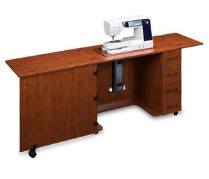 Sylvia Designs Sewing Machine Desk with 4 Drawers-920 - She Sewing Tables
