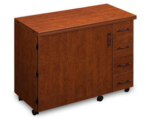 Sylvia Designs Sewing Machine Desk with 4 Drawers-920 - She Sewing Tables