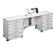 Sylvia Designs Storage Chest Rollabout with 5 Drawers – Model 490 - She Sewing Tables